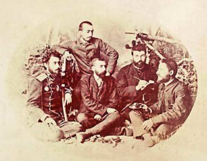 Заседанието на Комитета в Дермендере  снимката е правена по-късно, защото апостолите са спазвали революционната конспирация