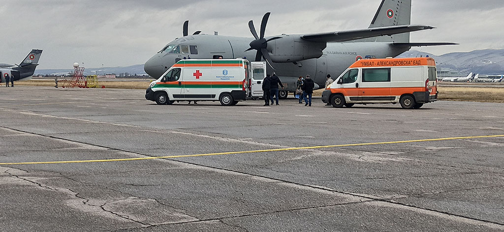 Военен самолет летя до Варна за донорска ситуация