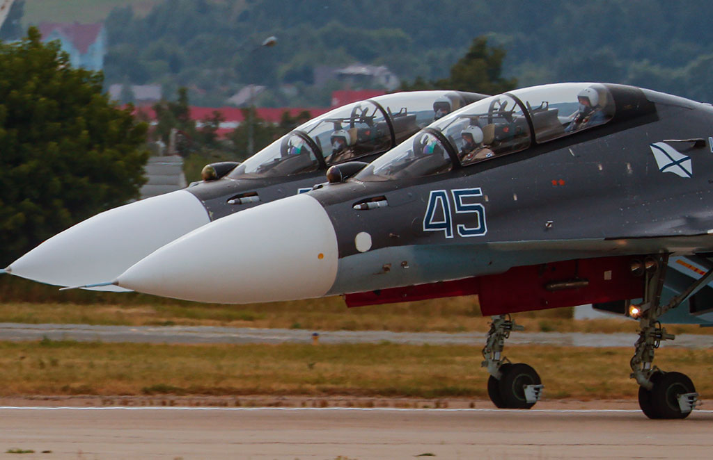 Мианма съобщи, че е получила първата доставка от два руски изтребителя Су-30