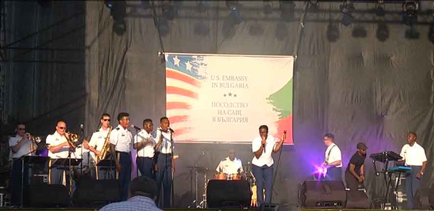 Концерт в София на Армейския оркестър и войнишкия хор на Въоръжените сили на САЩ в Европа