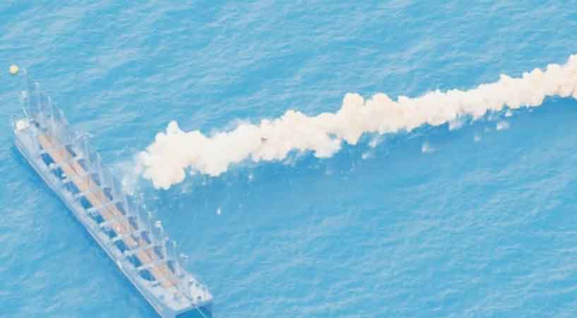 Вижте как подвижният брегови ракетен комплекс „Рубеж“ на ВМС поразява морската цел