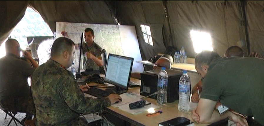 Командно-щабно учение се провежда в Бригадното командване-Благоевград за периода от 12 до 16 юли