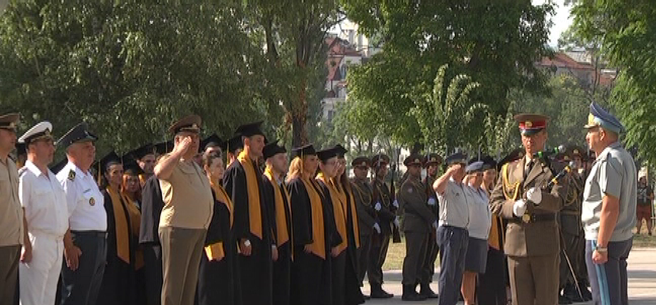 Връчиха дипломите във Военната академия на випуск „Георги Раковски” 2021 – I-ва смяна