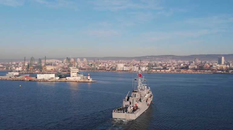 Кораби от Втората постоянна минна група на НАТО гостуват във Варна