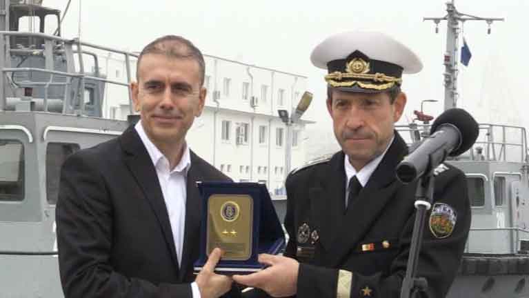 Дарение за бойния флот: ВМС се сдобиха с апарат за бързо подводно придвижване