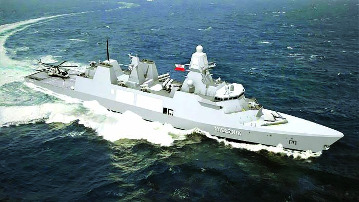 Полша придобива три фрегати „Риба-меч“