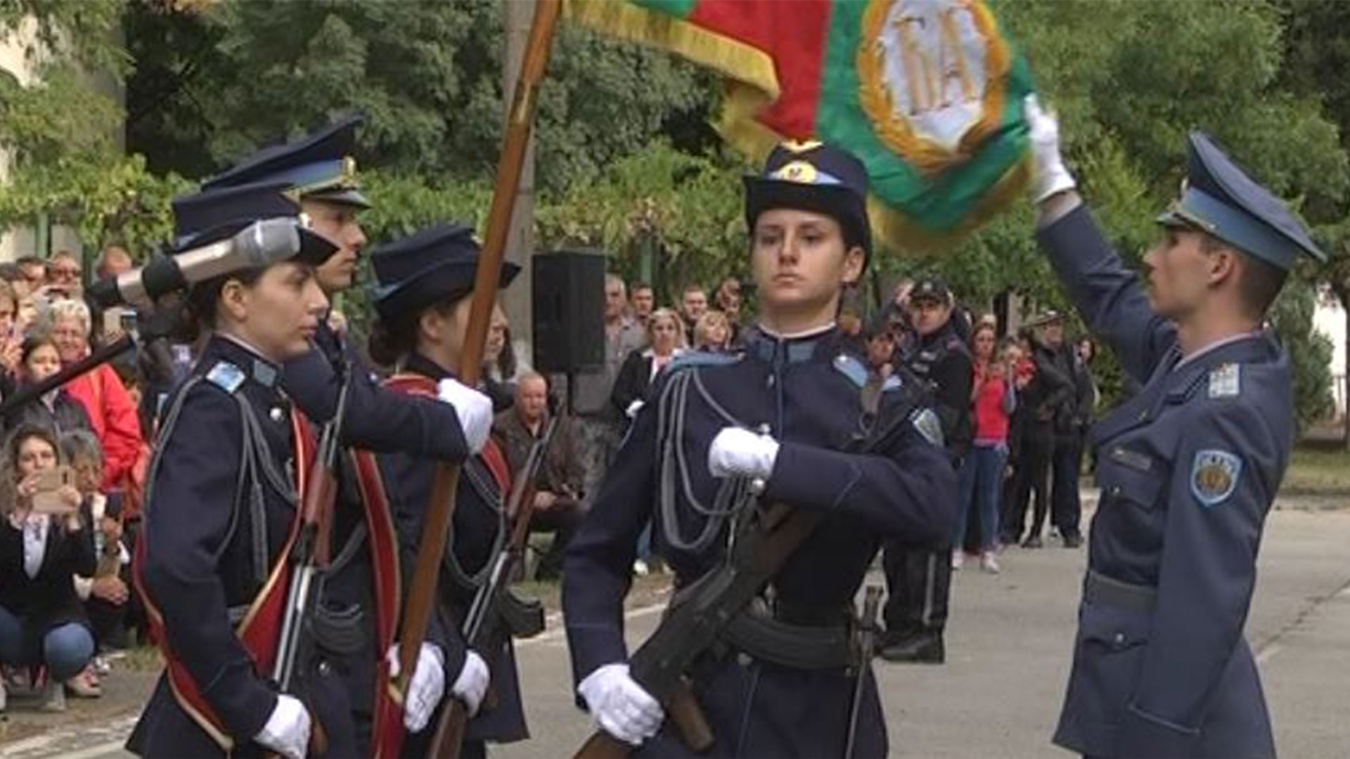 Военна клетва положиха 47 първокурсници от Висшето военновъздушно училище „Георги Бенковски“