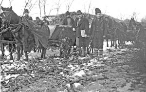 Настаняване на преселници в с. Дуранлар, днес -Белгун, декември 1940 г.
