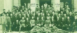 Снимка на ген. Вълков като министър от 1927 г., седнал на първия ред, шести отдясно наляво
