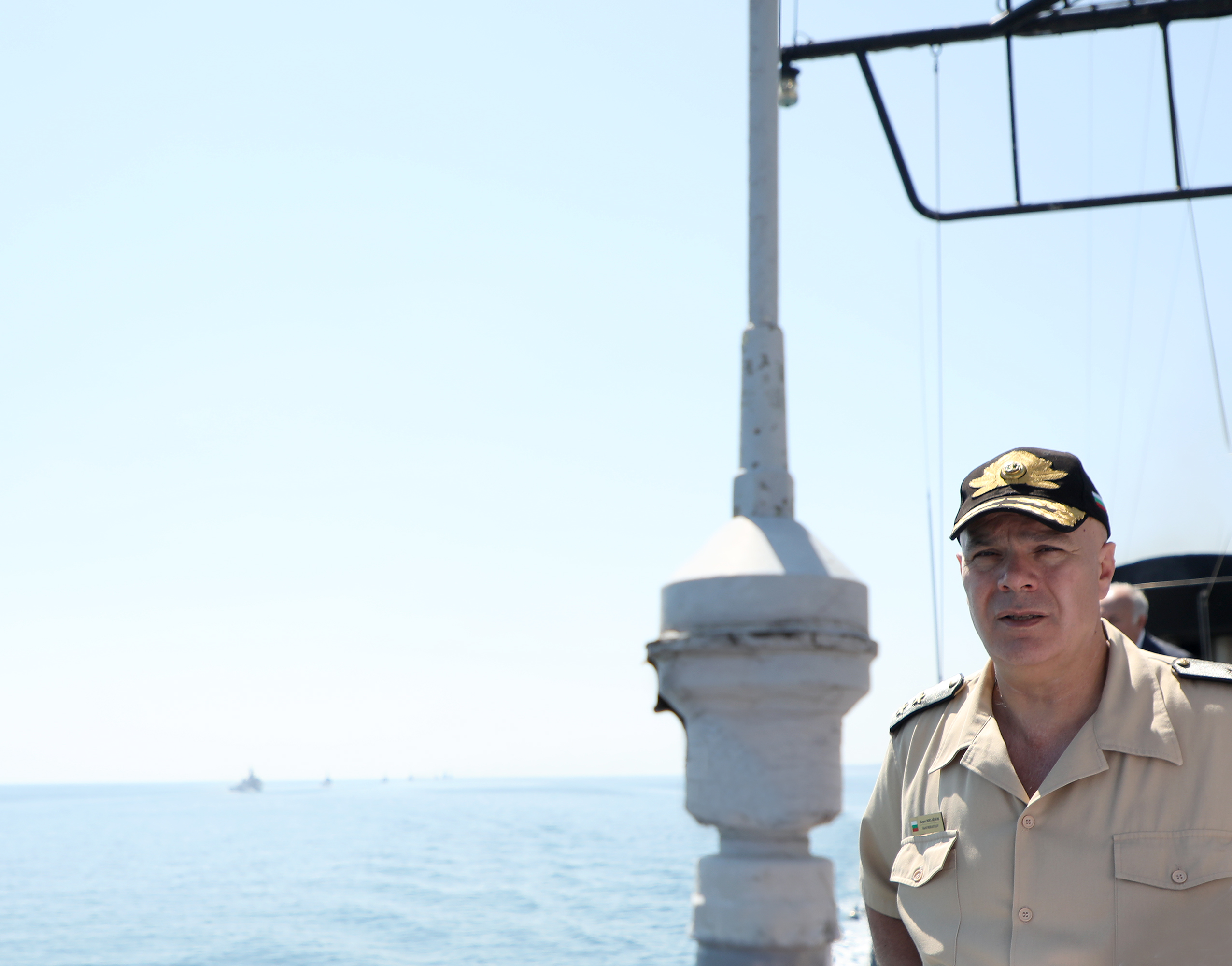 Контраадмирал Кирил Михайлов, командир на ВМС: За ВМС войната в Украйна е напълно осезаема и видима