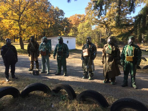 Полева подготовка на специалисти по ЯХБЗ от военните формирования на Военноморските сили - armymedia.bg Полева подготовка на специалисти по ЯХБЗ от военните формирования на Военноморските сили
