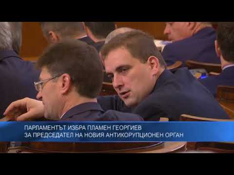 Парламентът избра Пламен Георгиев за председател на новия антикорупционен орган