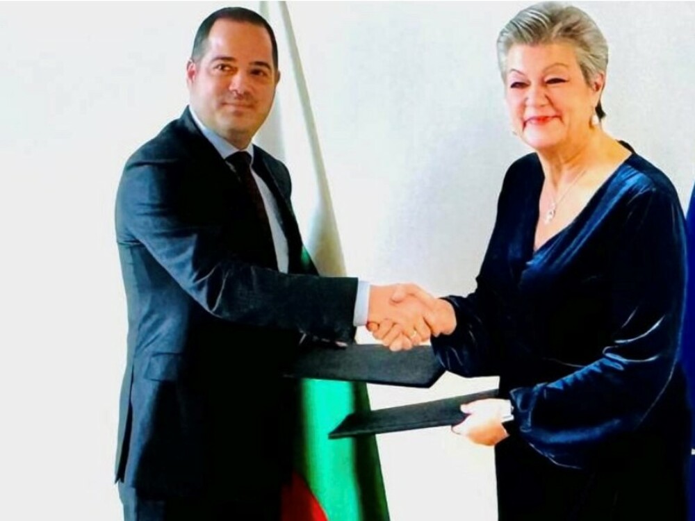 Министър Калин Стоянов подписа Стратегическа рамка за сътрудничество между ЕК, Агенциите на ЕС и България с комисаря Илва Йохансон