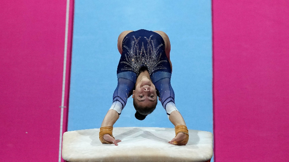 Валентина Георгиева се класира за финала на прескок на Световната купа по спортна гимнастика в Котбус