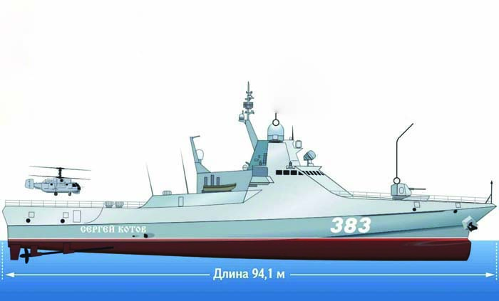 Поредният руски кораб  пое към дъното на Черно море