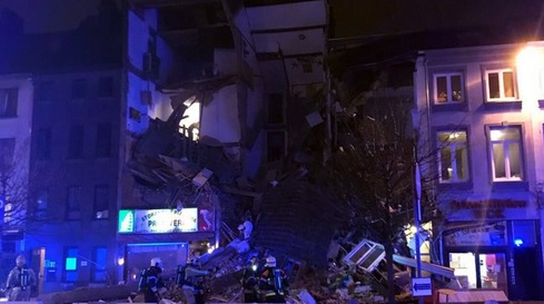 Експлозия в Белгия. Жилищна сграда рухна, двама души загинаха