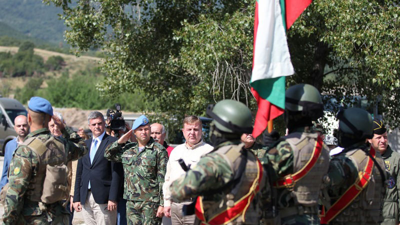 Министърът на отбраната Красимир Каракачанов: България може да се гордее с военнослужещите от бригада „Специални сили“