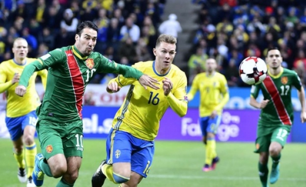 Швеция – България  3 : 0