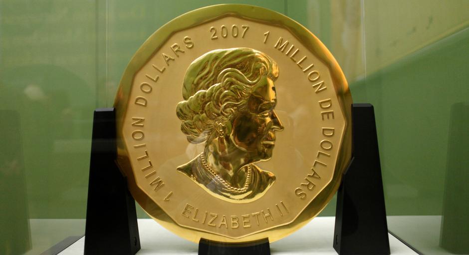 Германската полиция с първи арести след кражбата на най-голямата златна монета в света