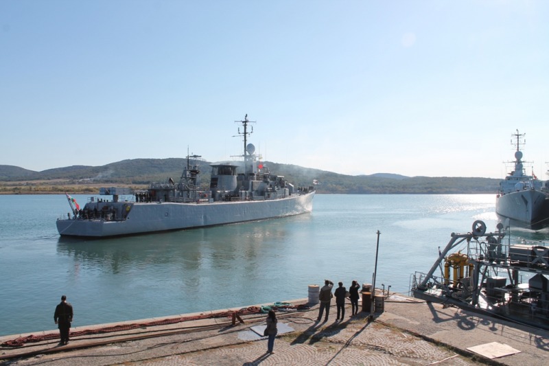 Фрегатата „Дръзки” от състава на Военноморските сили ще участва в операцията на НАТО „Sea Guardian” в Средиземно море