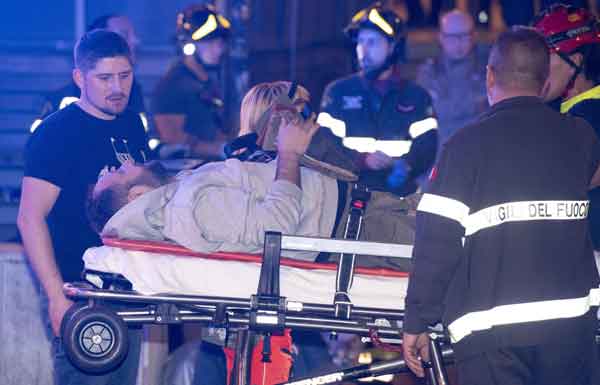 Инцидент с руски фенове в Рим – над 20 ранени при повреда на ескалатор