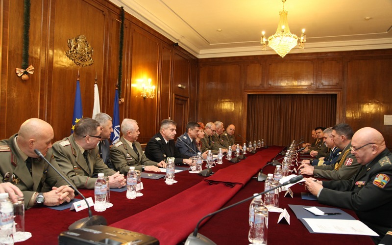 Началникът на отбраната генерал Константин Попов проведе годишна среща с Асоциацията на военните аташета