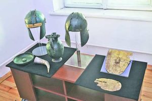 На пресконференцията журналистите видяха само най-представителните находки от българския археологически музей. Другите ще бъдат видени вероятно след две години