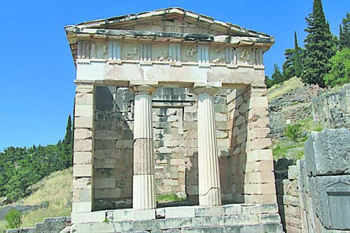 Делфи -антична класика, храм, театър, стадион