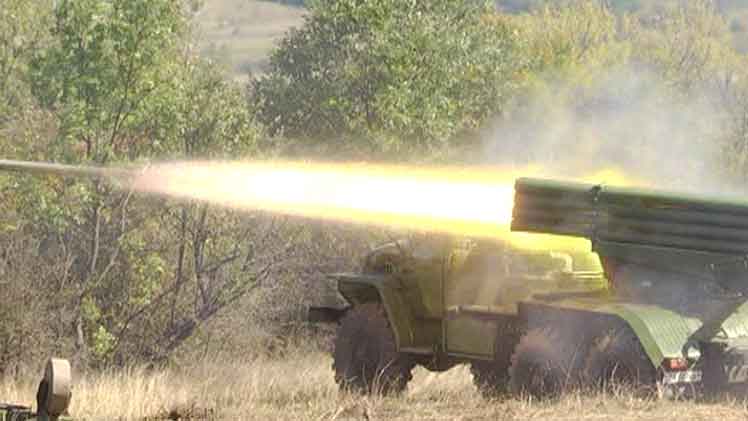 Демонстративни стрелби на артилерийски полигон „Марково“