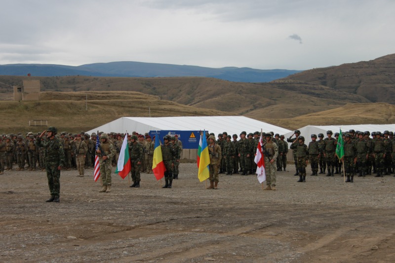 Военнослужещи от Сухопътни войски участват в международното учение „Agile Spirit -16“