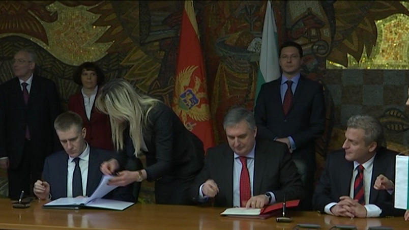 Подписахме спогодба с Черна гора