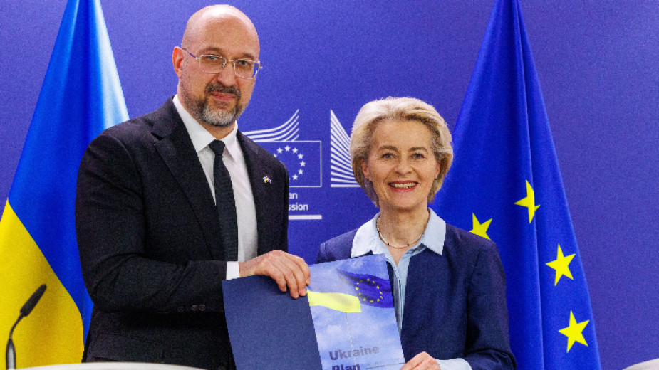 Украйна получи 4,5 млрд. евро по нов механизъм на ЕС