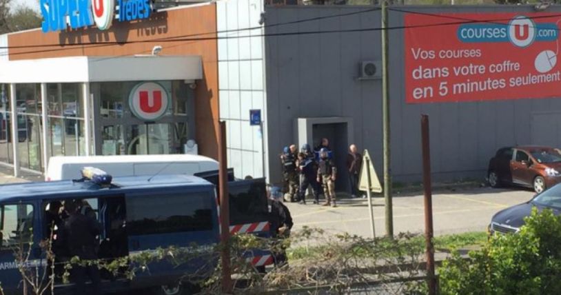 Заложническа криза във Франция: Терорист уби най-малко 3 души в супермаркет