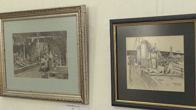 Изложба във Варна показва картини от Първата световна война