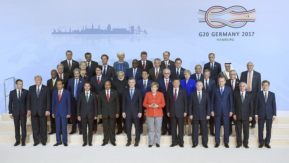 Започна срещата на Г-20 в Хамбург – Тръмп и Путин си стиснаха ръцете