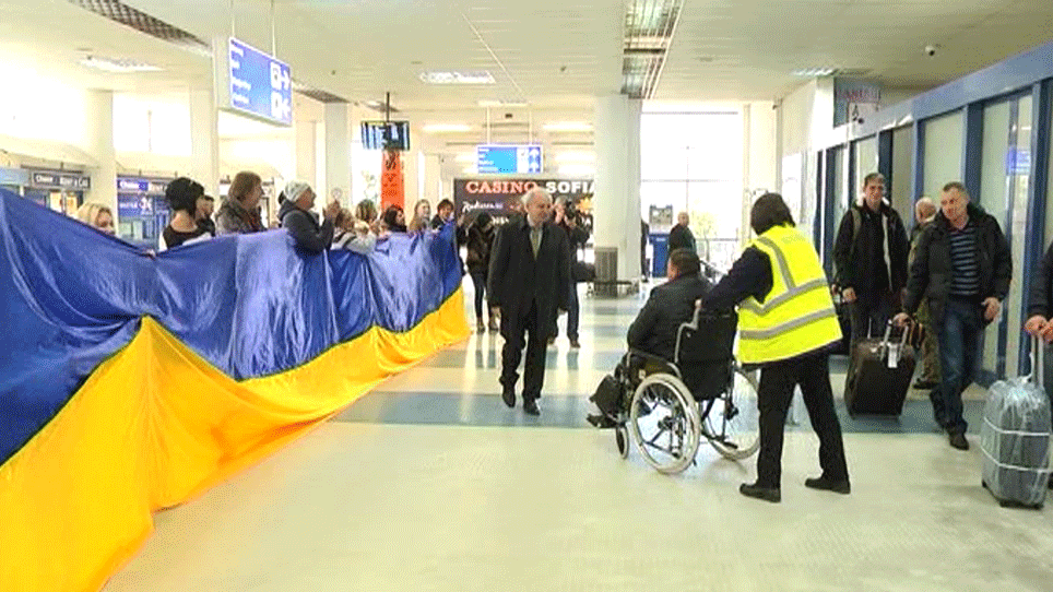 Девета група ранени украински военнослужещи пристигна за рехабилитация у нас