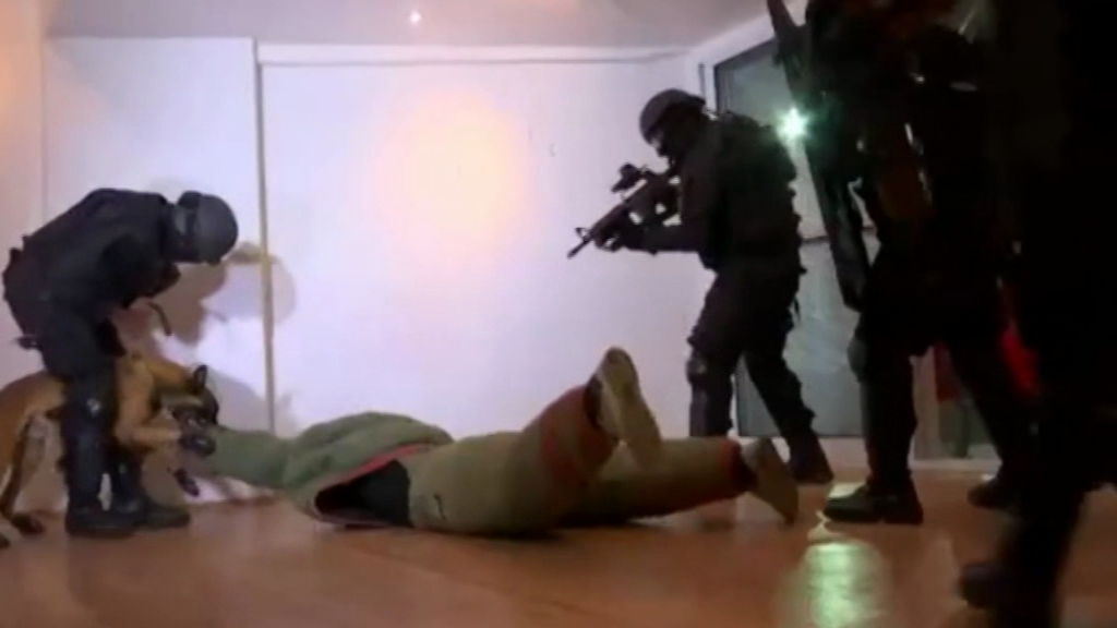 Бразилските сили за сигурност проведоха антитерористично учение в Рио де Жанейро