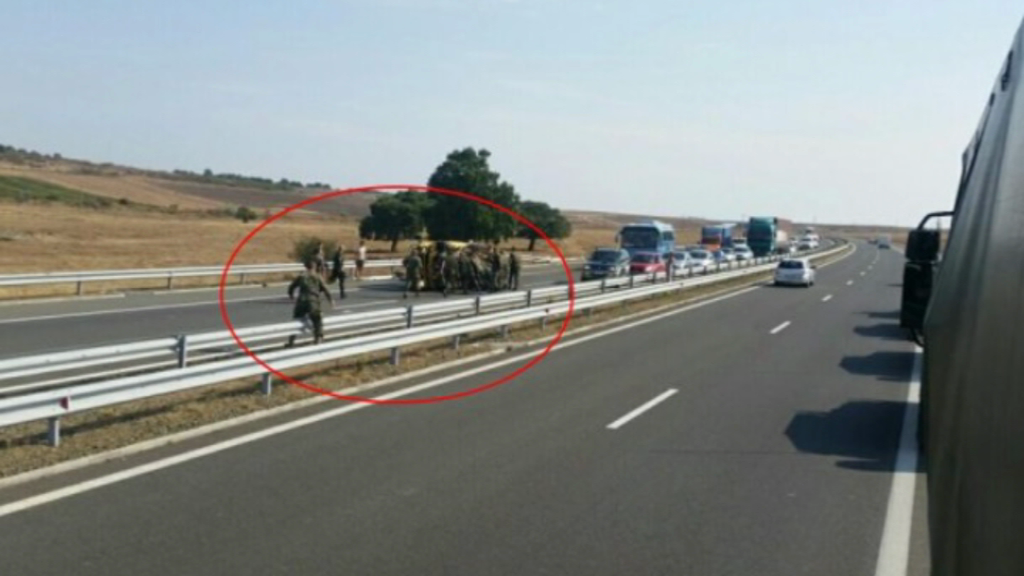 Военнослужещи се притекоха на помощ на пострадали в катастрофа на магистрала „Тракия”