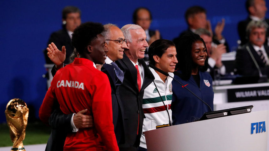 Световното по футбол през 2026 на цял континент – обединени Канада, САЩ и Мексико