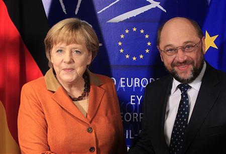 Мартин Шулц срещу Ангела Меркел на предстоящите избори за канцлер на Германия