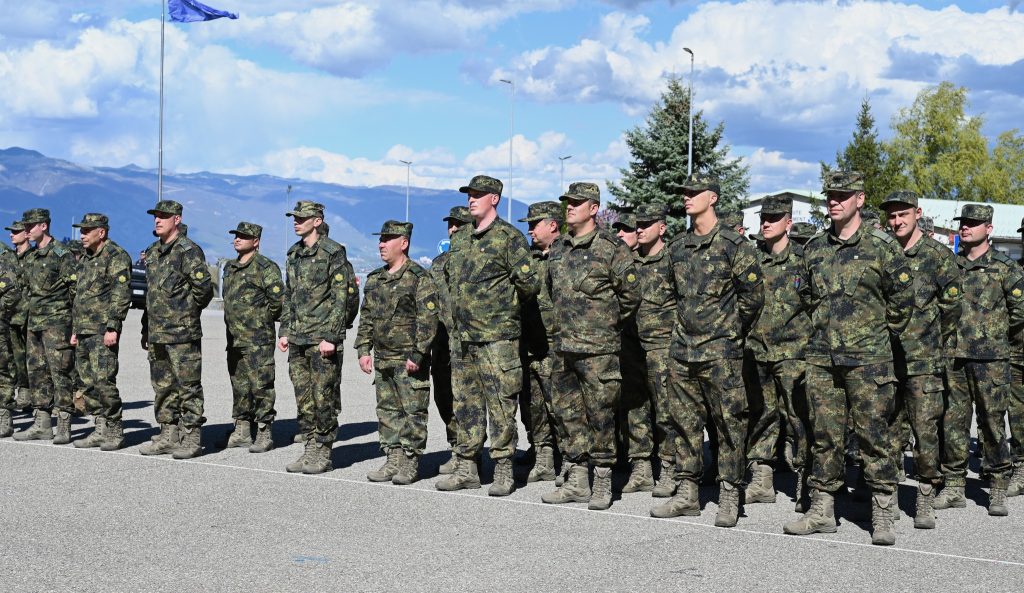 Официална церемония по посрещане на българския военен контингент от състава на Регионално командване „Запад“ към Стабилизиращите сили на НАТО #KFOR се проведе в база „Виладжио“ в Косово