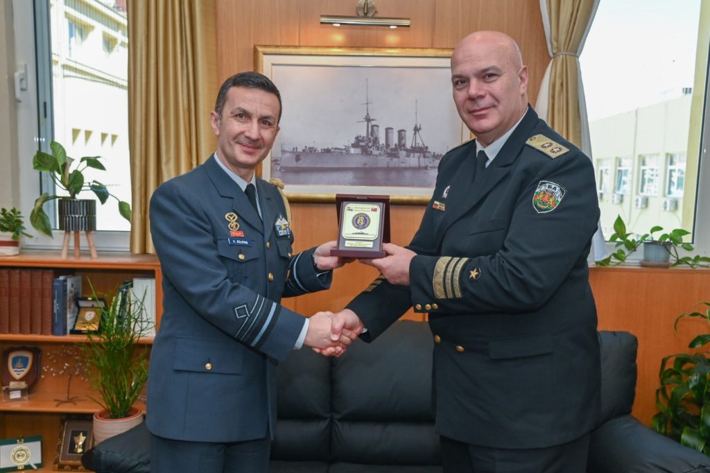 Kонтраадмирал Кирил Михайлов беше на официално посещение в Република Гърция