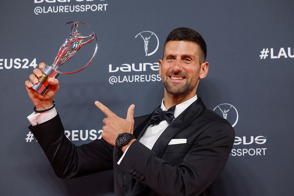 Джокович за пети път получи наградата "Лауреус"