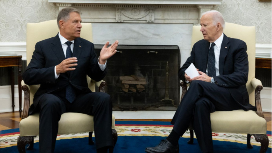 Румънският президент Клаус Йоханис обеща във Вашингтон да намери решение за предоставяне на система „Пейтриът“ на Украйна