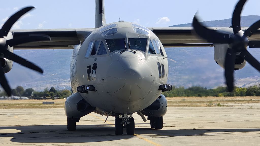 Започна тренировката „ETAP-C 26-3“ за тактическа подготовка на военнотранспортната авиация