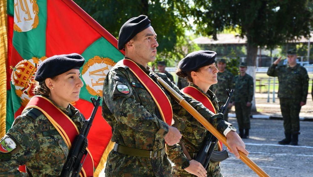 110-ти логистичен полк чества 26 години от създаването си