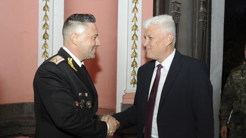 Министърът на отбраната Димитър Стоянов поздрави Служба „Военна полиция“ по повод 35-ата й годишнина