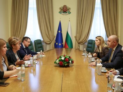 Премиерът Румен Радев проведе среща с посланика на Руската федерация Елеонора Митрофанова