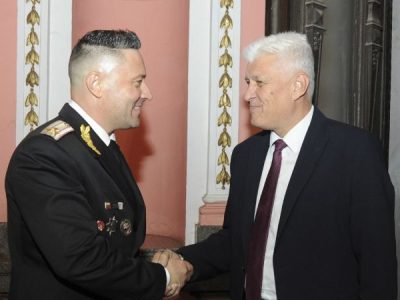 Министърът на отбраната Димитър Стоянов поздрави Служба „Военна полиция“ по повод 35-ата й годишнина