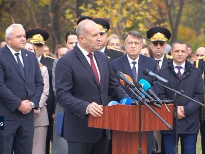 Министър-председателят Румен Радев с обръщение към курсантите на МВР